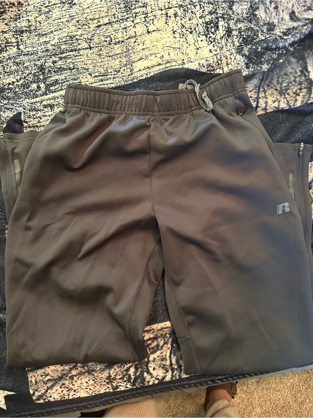 Russell Athletic Olive Green Men's Jogger Pants
